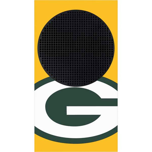 NFL Green Bay Packers Large Logo Xbox Series S Console Skin